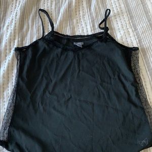 Black camisole